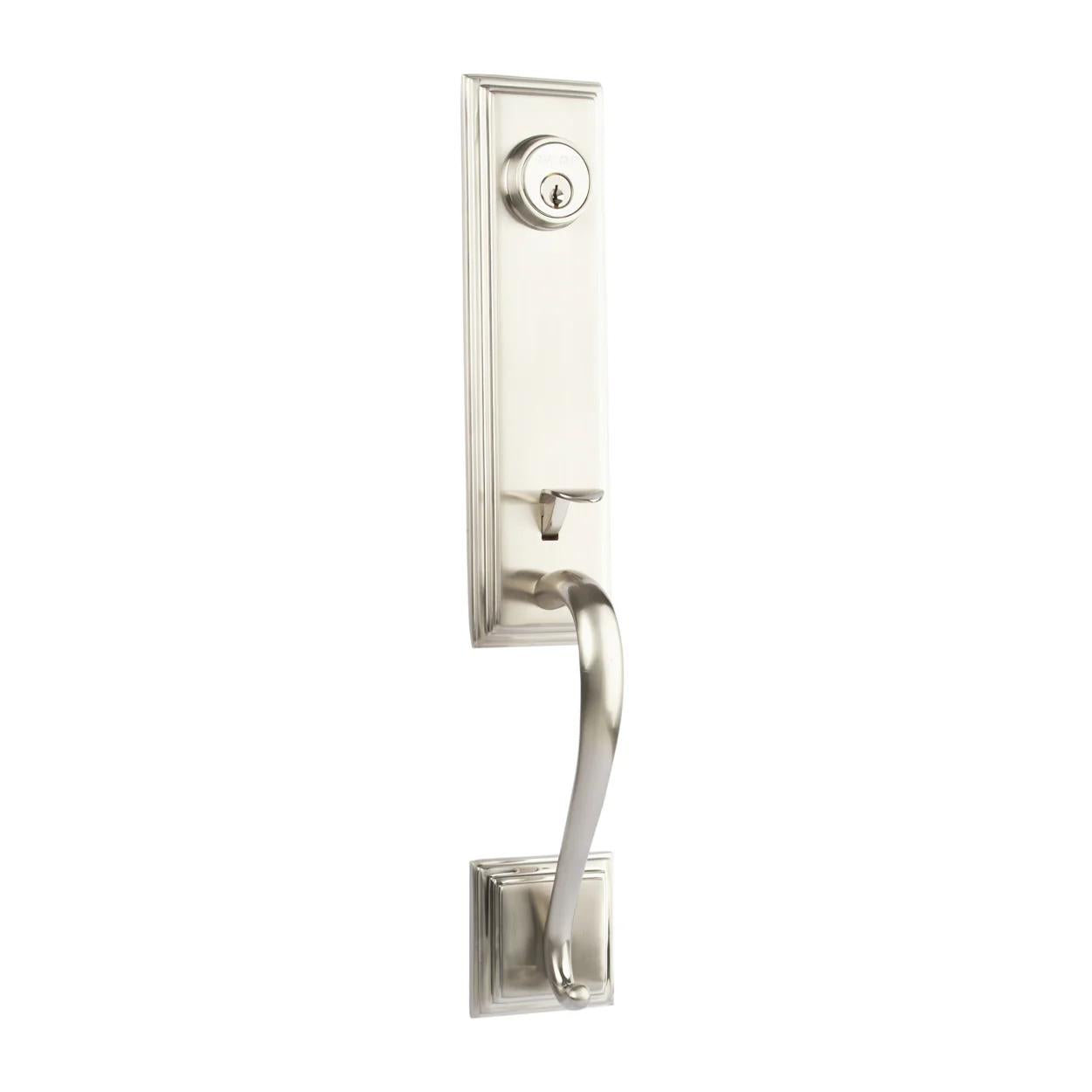 Seine Entry S/C w/Spira Lever SN BP in Satin Nickel