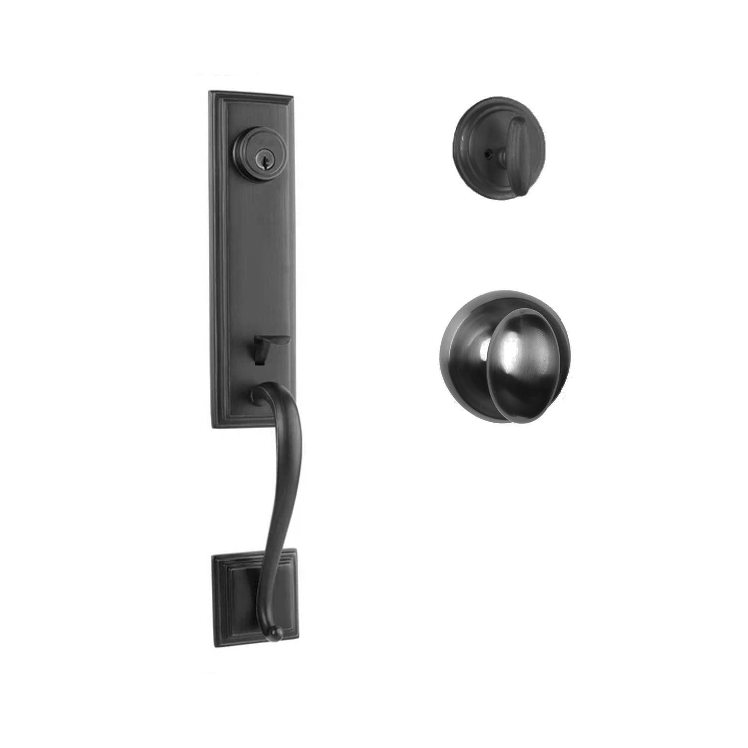Seine Entry S/C w/Uovo Knob MB BP in Matt Black