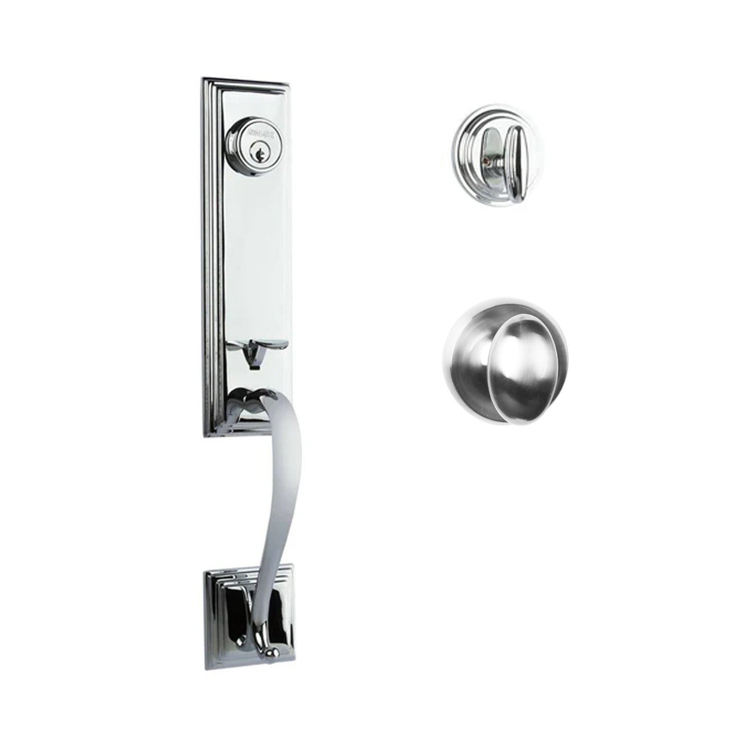 Seine Entry S/C w/Uovo Knob PC BP in Polished Chrome