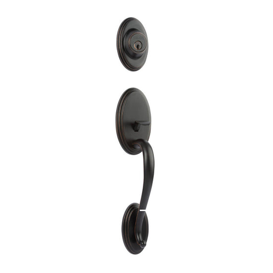 Somme Entry D/C w/Flutto Lever VB BP in Venetian Bronze