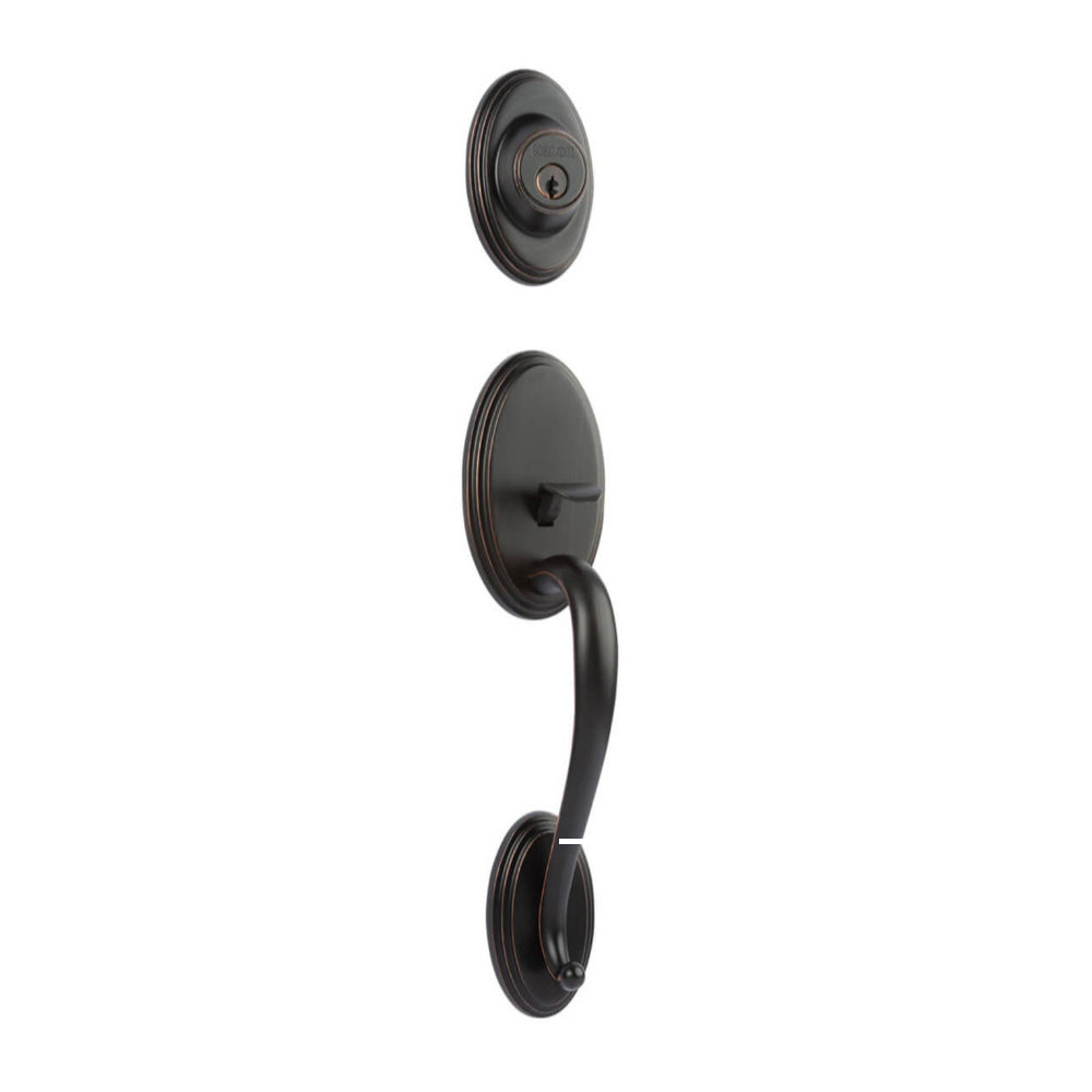 Somme Entry D/C w/Flutto Lever VB BP in Venetian Bronze