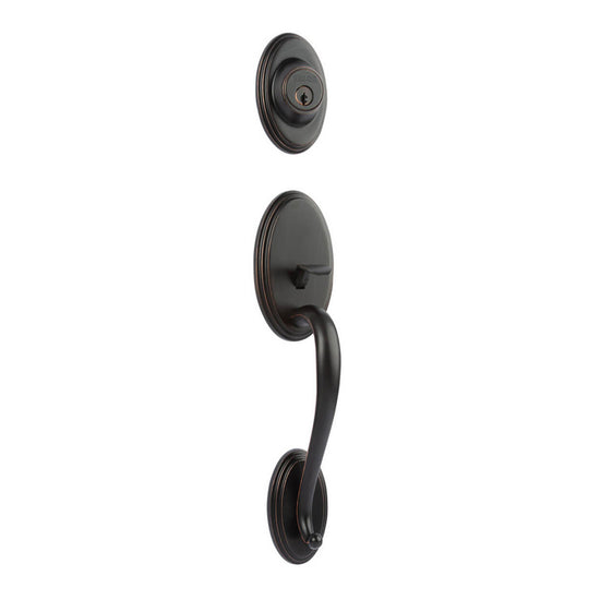 Somme Entry D/C w/Spira Lever VB BP in Venetian Bronze