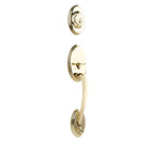 Somme Entry I/C w/Flutto Lever L03 BP in Polished Brass