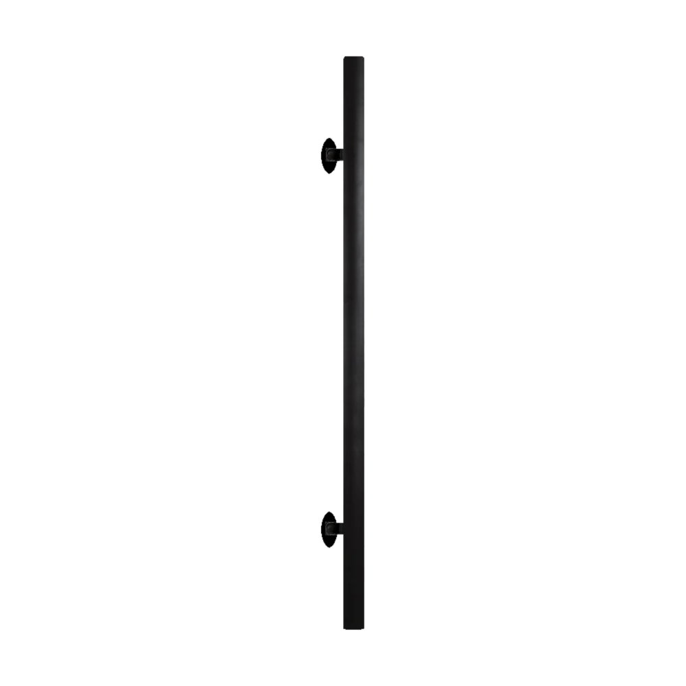 Entrance Handle Black Double 1100mm in Black