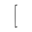 BAR Entrance Pull Handles, Stainless Steel, 25mm x 13mm x 600mm CTC (Back to Back Pair) in Black Teflon