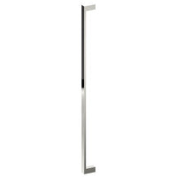 BAR Entrance Pull Handles, Stainless Steel, 25mm x 13mm x 800mm CTC (Back to Back Pair) in Polished Stainless Steel