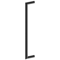 Stainless steel CETINA entrance pull handle by Style Finish Doorware, 25mm diameter, sleek modern design for doors.