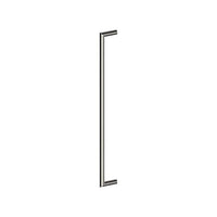Stainless steel CETINA entrance pull handle by Style Finish Doorware, 25mm diameter, sleek modern design for doors.