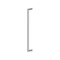 Stainless steel CETINA entrance pull handle by Style Finish Doorware, 25mm diameter, sleek and modern door hardware.