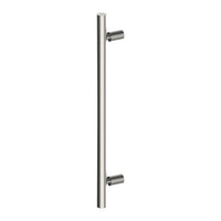 DUO Entrance Pull Handles, Stainless Steel, 32mm Ø x 600mm CTC (Back to Back Pair) in Satin Stainless