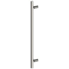 DUO Entrance Pull Handles, Stainless Steel, 32mm Ø x 800mm CTC (Back to Back Pair) in Satin Stainless