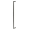 LINEA Entrance Pull Handles, Stainless Steel, 38mm x 25mm x 800mm CTC (Back to Back Pair) in Satin Stainless