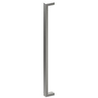 LINEA Entrance Pull Handles, Stainless Steel, 38mm x 25mm x 800mm CTC (Back to Back Pair) in Satin Stainless