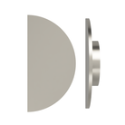Semi-circular entrance pull handle by Style Finish Doorware, 10mm face, stainless steel door hardware for modern entryways