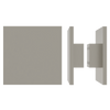 Pair of M03 Square Entrance Pull Handles, 10mm Face, 150mm x 150mm in Satin Anodised Nickel SFD#D