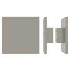 Square entrance pull handle by Style Finish Doorware with a 10mm face, featuring sleek metal design for modern door access.
