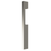 Single Blade Pull Handle with Cutout, 900mm long x 19mm wide x 40mm projection, surface fixed in Satin Anodised Nickel SFD#D
