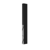 Single Sliding Door Blade Pull Handle, 900mm long x 19mm wide x 50mm projection, surface fixed in Satin Anodised Gunmetal CO#3