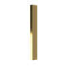 Single Sliding Door Blade Pull Handle, 900mm long x 19mm wide x 50mm projection, surface fixed in Satin Anodised Brass SFD#3
