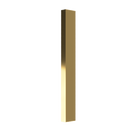 Single Sliding Door Blade Pull Handle, 900mm long x 19mm wide x 50mm projection, surface fixed in Satin Anodised Brass SFD#3