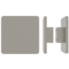 Pair of M19 Square Entrance Pull Handles, 10mm Face, 300mm x 300mm in Satin Anodised Nickel SFD#D