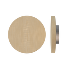 Single T01 Timber Pull Handle in American Oak by Style Finish Doorware, showing the natural wood grain and sleek design.