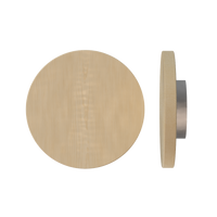 Single T01 Timber Pull Handle in American Oak by Style Finish Doorware, showing the natural wood grain and sleek design.