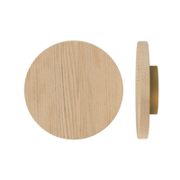 Tasmanian Oak Timber Pull Handle by Style Finish Doorware, single T01 model, showcasing sleek wood grain and modern door hardware design.