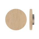 Timber pull handle in Tasmanian Oak with T01 design by Style Finish Doorware, single door hardware for modern interiors.