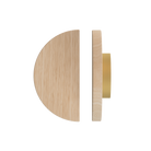 Victorian Ash Timber Pull Handle T02 by Style Finish Doorware, single handle with sleek design for doors