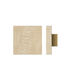 American Oak Timber Pull Handle by Style Finish Doorware, 150mm x 150mm, single door hardware with sleek, natural wood finish.