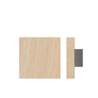 Victorian Ash T03 Timber Pull Handle by Style Finish Doorware, 150mm x 150mm, single door hardware, natural wood finish