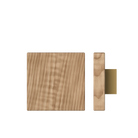 Timber T03 pull handle in American Walnut with 150mm x 150mm dimensions, designed for Style Finish Doorware.