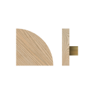 T10 Timber Pull Handle in Tasmanian Oak by Style Finish Doorware, single door handle with sleek wooden design.