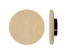 American oak T11 Timber Pull Handle by Style Finish Doorware, single door hardware with sleek wood grain finish.