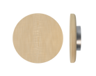 Single T11 Timber Pull Handle in American Oak from Style Finish Doorware, showcasing its sleek natural wood finish and modern design.
