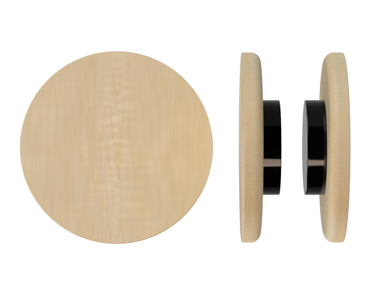 T11 Timber Pull Handle, American Oak (Pair) – Style Finish Design Pty Ltd