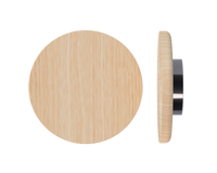 Victorian Ash T11 Timber Pull Handle from Style Finish Doorware, single door hardware with polished finish