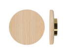 Victorian Ash T11 Timber Pull Handle by Style Finish Doorware, single, with a sleek, modern design for doors.