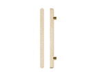 T12 Timber Pull Handle in American Oak from Style Finish Doorware, single door hardware with sleek wood finish