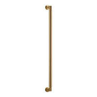 Pull Handle Berlin Brushed Brass H635xW22xP63mm BP35mm CTC600mm in Brushed Brass