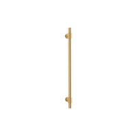 Pull Handle Helsinki Brushed Gold PVD L560xD22xP66mm BP35mm CTC450mm in Brushed Gold PVD