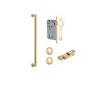 Pull Handle Berlin Brushed Gold PVD CTC450mm Key / Thumb Entrance Kit in Brushed Gold PVD