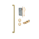 Pull Handle Berlin Brushed Gold PVD CTC6Key / Thumb Entrance Kit in Brushed Gold PVD