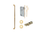 Pull Handle Sarlat Polished Brass L635xW32xP72mm BP35mm CTC600mm Entrance Kit, Mortice Lock Roller Euro Polished Brass CTC85mm Backset 60mm, Euro Cylinder Key Thumb 6 Pin Polished Brass L70mm KA1, Escutcheon Euro Concealed Fix Round Pair Polished … in Polished Brass