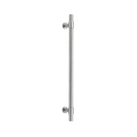 Pull Handle Helsinki Brushed Chrome L560xD22xP66mm BP35mm CTC450mm in Brushed Chrome