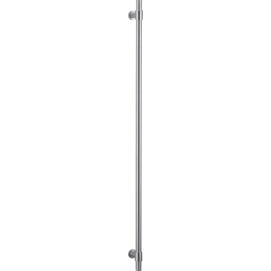 Pull Handle Helsinki Brushed Chrome L1010xD22xP66mm BP35mm CTC900mm in Brushed Chrome