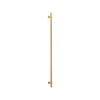 Pull Handle Helsinki Brushed Brass L1010xD22xP66mm BP35mm CTC900mm in Brushed Brass