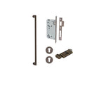 Pull Handle Baltimore Signature Brass L635xW13xP64mm BP35mm CTC600mm Entrance Kit, Mortice Lock Roller Euro Signature Brass CTC85mm Backset 60mm, Euro Cylinder Key Thumb 6 Pin Signature Brass L70mm KA1, Escutcheon Euro Concealed Fix Round Pair Sig… in Signature Brass