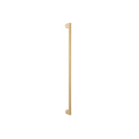Pull Handle Baltimore Brushed Brass L635xW13xP64mm BP35mm CTC600mm in Brushed Brass